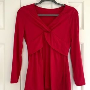 Red Long Sleeve Shirt